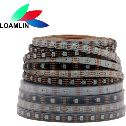 WS2815(WS2812B/WS2813) RGB LED Pixels Strip Light Individually Addressable IC LED Dual-Signal 30/60/144 Pixels/Leds/m DC12V