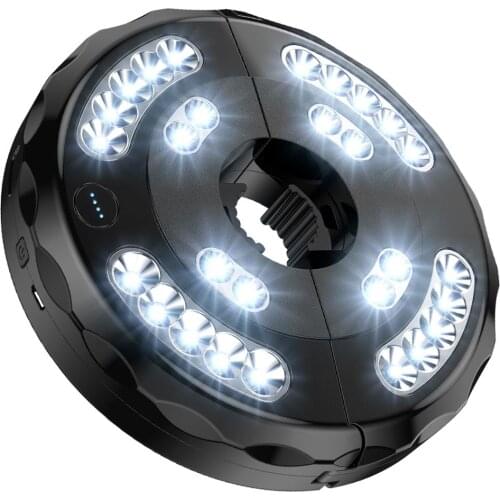 Outdoor Tent Camping Lights Warm Whtie Lamp parasol Umbrell Led for Lantern Beach Garden Patio Umbrella Light