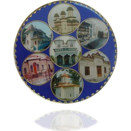 High quality running medal cheap custom metal Running sport competition medals low price silver plating red painted medal