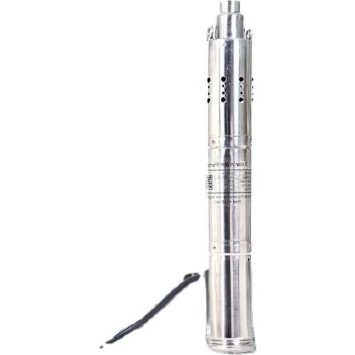 High Head Submersible 120 Meter Deep Well Solar Powered Water Pump For Irrigation