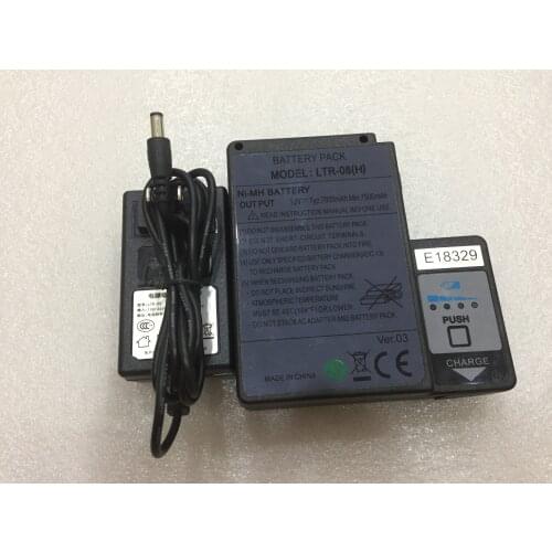 Replacement BTR-08 12V 7800mAh battery pack with charger for FSM-60S/ 60R FSM-18S/ 18R fusion splicer welder