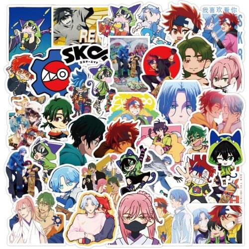 10/30/50PCS Anime SK8 the Infinity Graffiti Stickers Waterproof Decal Skateboard Fridge Guitar Luggage DIY Cartoon Kids Sticker