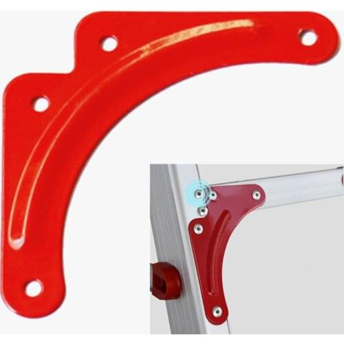 10pcs Folding step ladder corner code Support connector Fixing Frame Reinforced angle Iron bracket for A-type ladder hardware