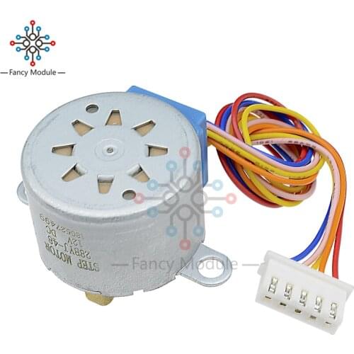 12V 4-phase 5-wire stepper motor gear motor module 28BYJ-48-12V