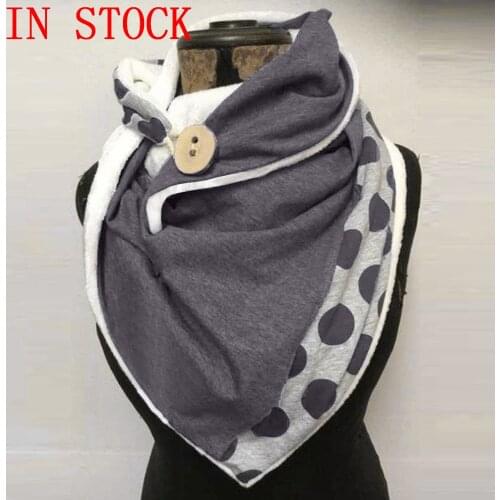 2020 Scarf Women Fashion Women Scarves Shawl Retro Female Multi-Purpose Button Soft Wrap Casual Warm Scarves Shawls bufanda