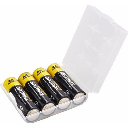 4 Packs High-Capacity 2800mAh AA NiMH Rechargeable Batteries for Camera, Calculator, MP3 Player ect