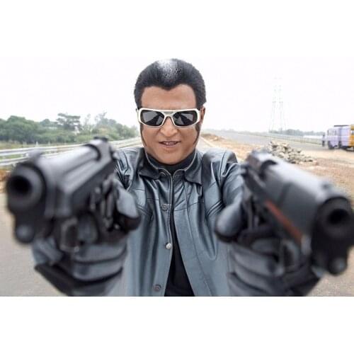 Diamond Art Painting Endhiran 2.0 Indian Movie Poster Robot 5D DIY Cross Stitch Rhinestones Square or Round Drill WG2591