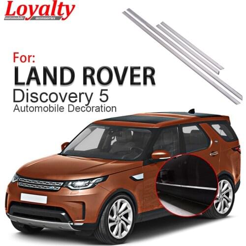 Loyalty for Land Rover Discovery 5 2017 2018 Door Body Side Cover Trim ABS Chrome Car Accessories