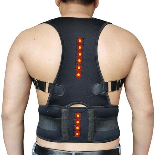 Brace Support Back Shoulder Straightener Belt Corset Upper Back Pain Relief Posture Corrector Strap Spine Belt