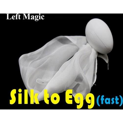 Electric Silk to Egg (Plastic Construction,Quick Speed) Stage Magic Tricks,Mentalism Magic,Illusion,Fun,Gimmick,Party Trick Toys