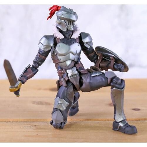 Goblin Slayer Figure Figma 424 Goblin Slayer Hunter Articulated Action Figure Model Toy Doll Gift