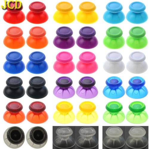 JCD 2pcs Analog Joystick Thumb Stick Grip Cap For Sony PlayStation Dualshock 5 PS5 Joypad Game Controller Thumbsticks Cover