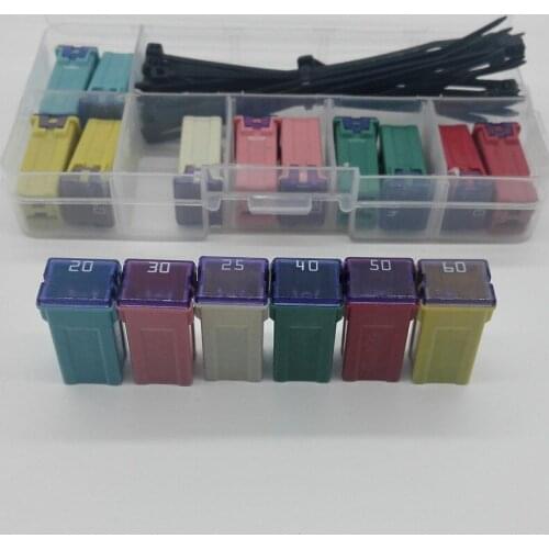 JT Rectangle medium fuse type:20A 25A 30A 40A 50A 60A. fuse for auto car