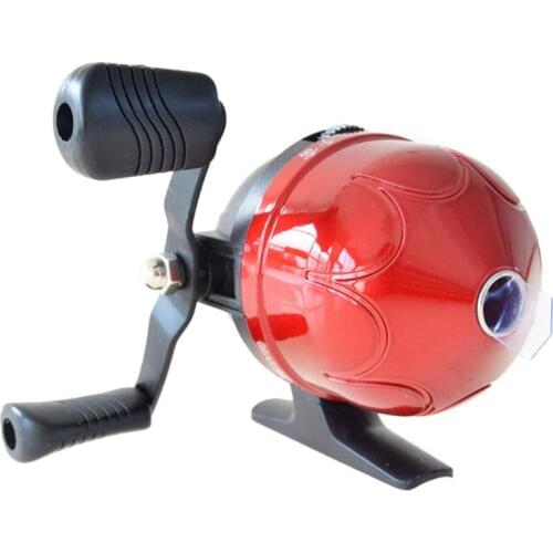 Fishing Lure Reel Speed Ratio 2.8:1 for Slingshot Shooting Fish Use Dart Stainless Steel Closed Fishing Wheel Outdoor Hunting L5