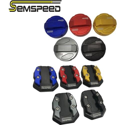 Motorcycle Modified XMAX300 CNC Gasoline Diesel Fuel Oil Filler Tank Cap Cover Trim Side Stand Pad Kit For Yamaha XMAX300 250