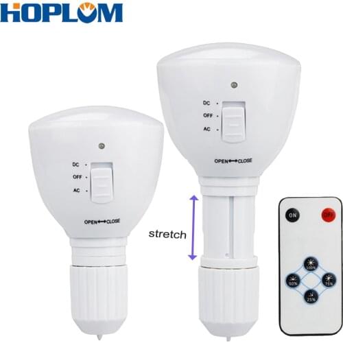 AC110V 220V E27/E26 4W 33 LED built-in battery Rechargeable Bulb/Flashlight stretch Emergency Light Magic LED Bulb lamp