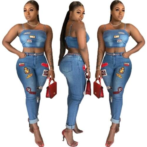 Clothes Vendor for polka dot cover up and pencil pants two pieces set women clothing