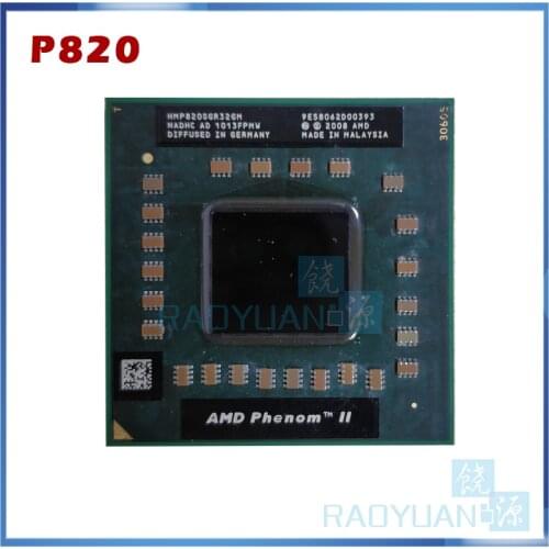 Laptop cpu processor AMD Phenom P820 HMP820SGR32GM CPU 1.8GHz Socket S1 triple Core Socket S1 (S1g4) PGA638