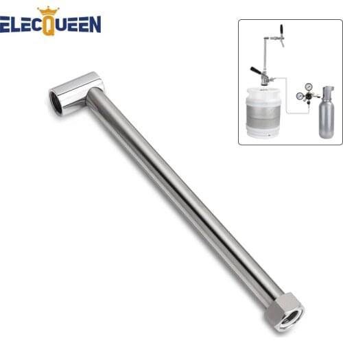 Simple Beer Column Dispenser, Homebrew Beer Tap Faucet Extension Pole,G5/8'' Thread Draft Beer Dispensering Pole Tower Party Use