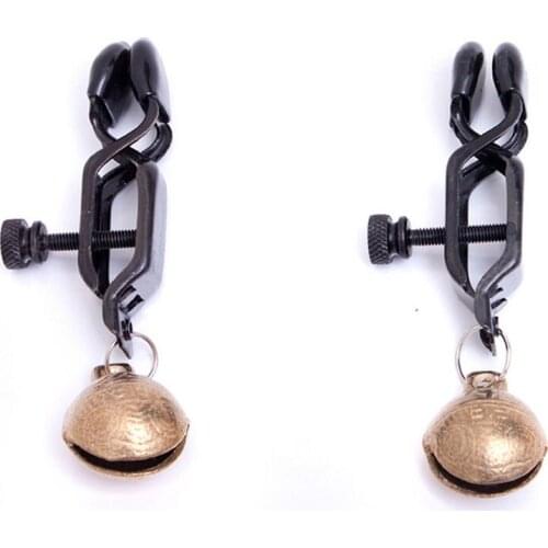 Sex Toys For Couple Duck Clip Nipple Clamps Breast Bell Female Bondage Torture Breast Clip Clamp Stimulate Erotic Toys Products
