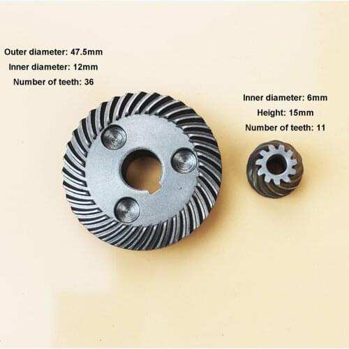 Replacement Gear Accessories for 9553HN/9555HN Angle Grinder Gear Kit for Makita 9553 Angle Grinder
