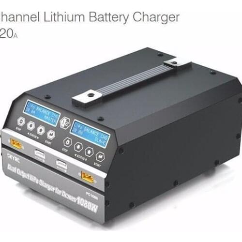 SKYRC PC1080 charger agricultural spray drone accessories Lipo battery 1080W 20A 540W*2 Dual Channel Lithium Battery Cha