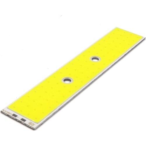 140x28MM 12V 10W COB LED Light Bar Cold White Color Lamp for Car Lighting DIY Customize Auto Bulbs Car Accessories