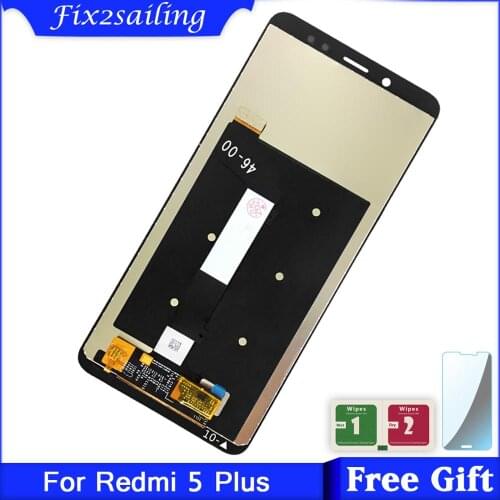 5.99inch Display Screen For Xiaomi Redmi 5 Plus LCD Display Touch Screen Digitizer Replacement For Redmi 5 Plus LCD