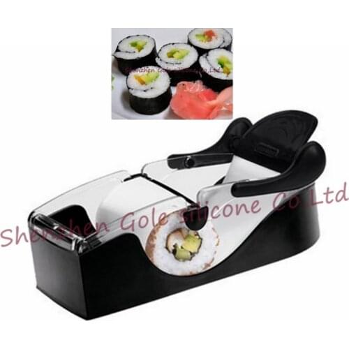 96pcs/lot Newest DIY Sushi Roller Cutter Perfect Machine Roll Magic Maker Kitchen Tool Gadgets free shipping