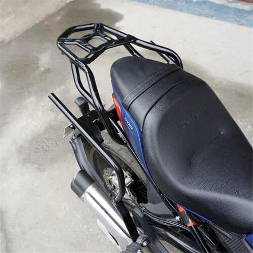 For Benelli 502c 502 C Rear Side Saddle Bag Box Motorcycle Luggage Rack Carrier with Backrest Luggage Rack Side Box Bracket