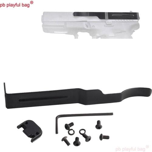 PB Playful Bag Outdoor sports Upgrade materials Concealed Carry gel ball Gun G17 G19 Belt Holster Clip toy accessories QG146