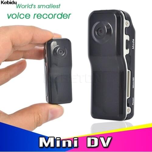 Kebidu MD80 Mini DVR Camera + Bracket + Clip Mini Camera Cams Support 8G 16G Memory Card HD DVR Sports Video Camera