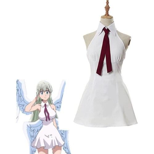 HISTOYE Cosplay Costume The Comic Cartoon The Seven Deadly Sins Costume Elizabeth Liones Cosplay Clothing for Women Halloween