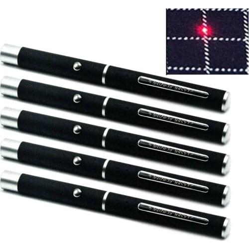 5pcs 635nm 638nm Laser Pointer Visible Beam Lighting 635P-5 638P-5 Lazer Pen