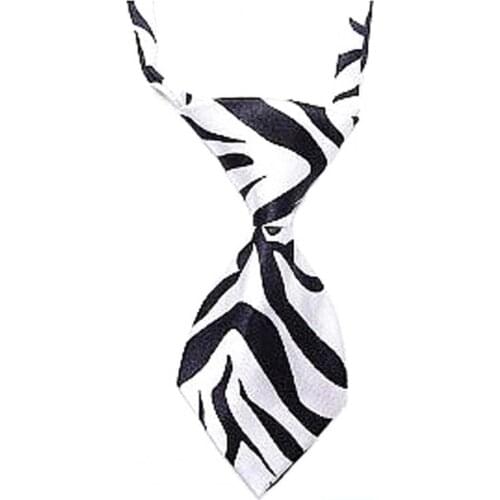 Fashion Tie Good Craftsmanship Skin-friendly Plaid Adjustable Collar Adorable Dog Puppy Necktie Collar for Pet Grooming