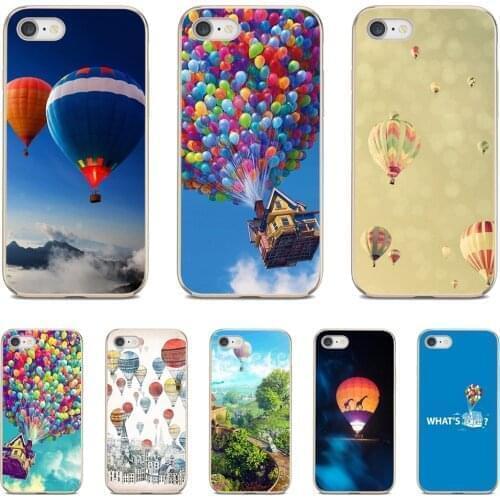 For Samsung Galaxy A12 A31 A41 A51 A71 A20e A21s M30 A10 A30 A40 A50 A60 A70 Soft TPU Covers Butterfly-Hot-Air-Balloon-Sky-house