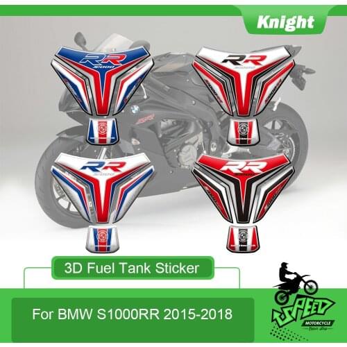 Motorcycle Tank Pad Decal Protector Decorative 3D Tank Pad Gas Fuel Oil Sticker Emblem For BMW S1000RR S 1000 RR 2015-2018