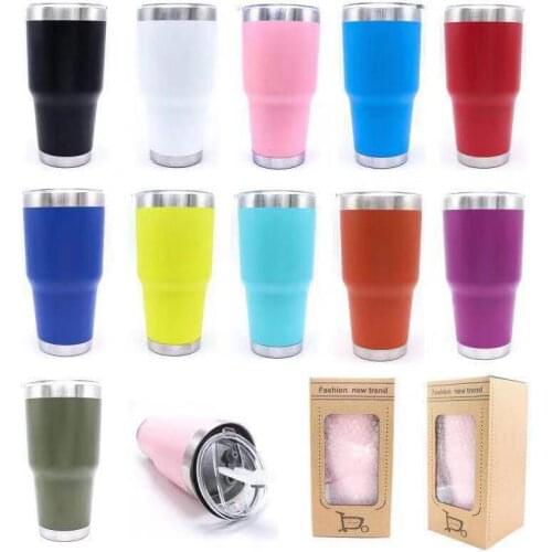 Stainless steel beer mug, 20 oz, 30 oz, with double vacuum wall logo, large capacity sports mug, beer mug