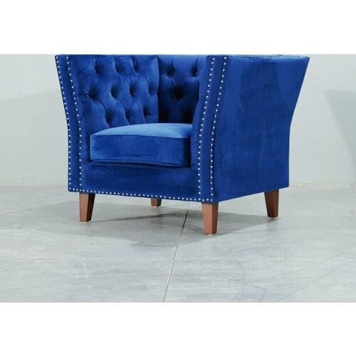 Modern Fabric Lifestyle Home Furniture Sofa Set New Designs Couch Living Room Sofa Chair Leisure Single Sofa