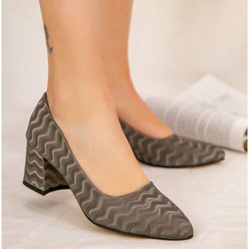 Tonar Ziori Smoked Suede Accents Heels Women Shoes Spring Summer New Season Cool Comfortable Style Fashionable Casual Street Fashion