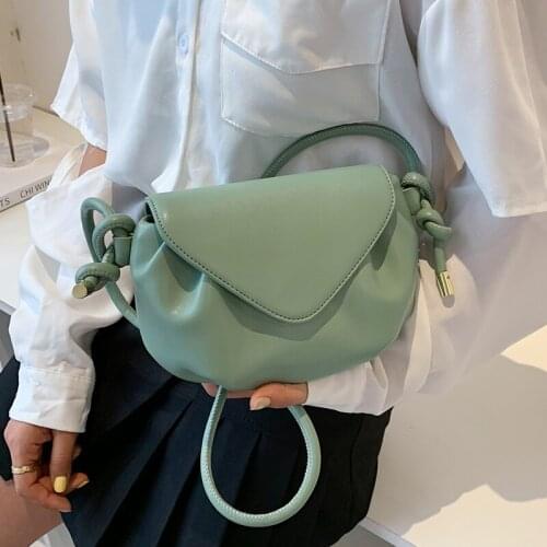 2021 Women Green Cloud bag Soft Leather Hobos Bag Single Shoulder Bags Women Crossbody Bag Luxury Handbag And Purse Day Clutches