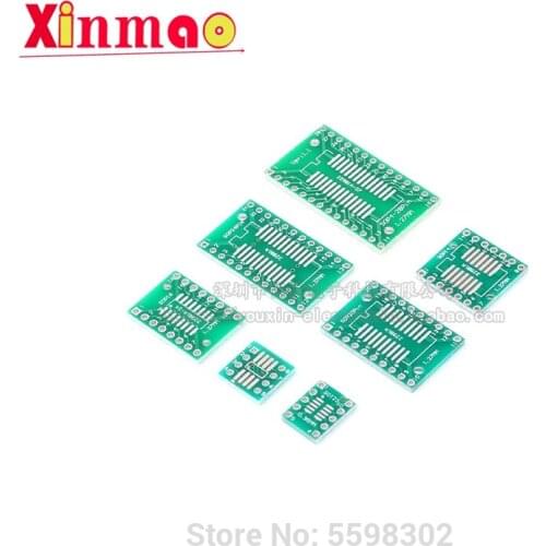 10PCS SOP / MSOP / SSOP / tssop / SOT23 to dip transfer board universal board