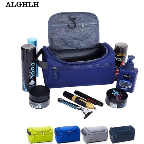 ALGHLH Wome Unisex Blue Print Hanging Toiletry Clear Travel Storage Bag Cosmetic Carry Toiletry Organizer For Traveling Bathroom