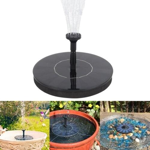 Garden flowers Automatic pond Fountain Solar Powered Fountain Garden Decoration bird bath aquatic flower plant watering kit