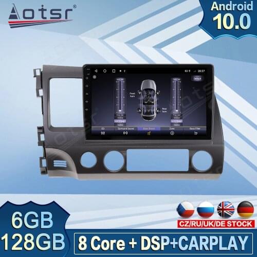 Aotsr 6GB 128GB Car Multimedia Player For Honda BRV GPS Navigation Android Radio Tape Recorder DVD Player Auto Screen Head Unit