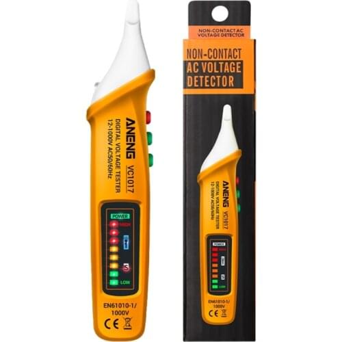 ANENG- VC1017 Display Pen Type Digital Multimeter DC/AC Voltage Meter 12V-1000V M4YC