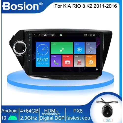 Car Radio For KIA RIO 3 2011 2012 2013 2014 2015 2016 1Din Android Multimedia Video Player GPS Navigation Autoradio Stereo 1din