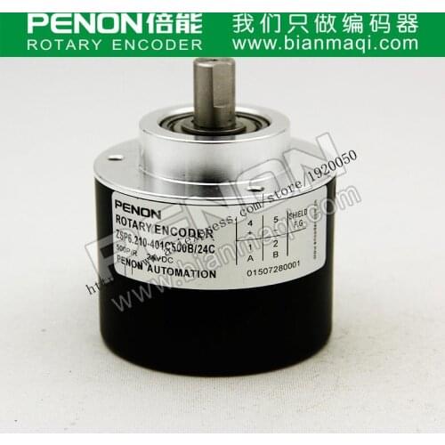 Hot ZSP6.210-401C500B / 24C rotary encoder 500 lines 10mm solid shaft