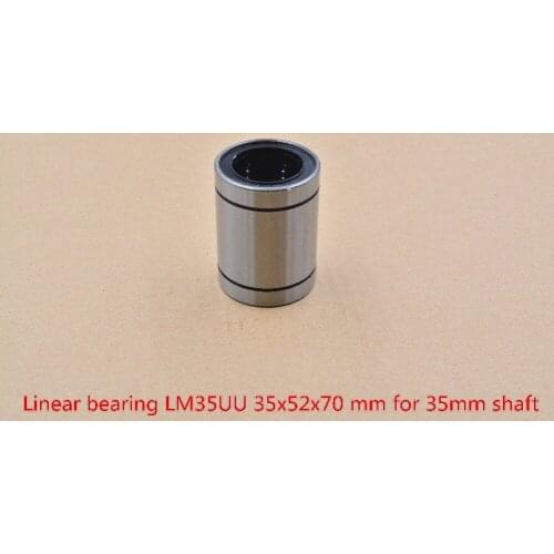 LM35UU 35mmx52mmx70mm linear ball bearing bush bushing for rod round shaft 1pcs