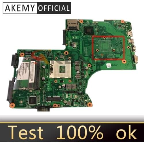 AKEMY V000288120 Laptop motherboard For toshiba satellite P870 P875 1310A2492446 MainBoard SLJ8E 6050A2492401-MB-A02 DDR3
